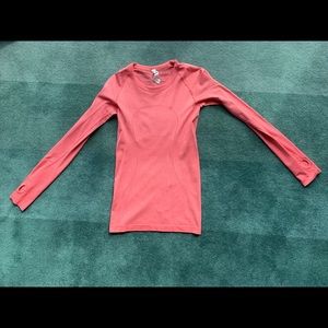 lululemon swiftly tech pink long sleeve size 4